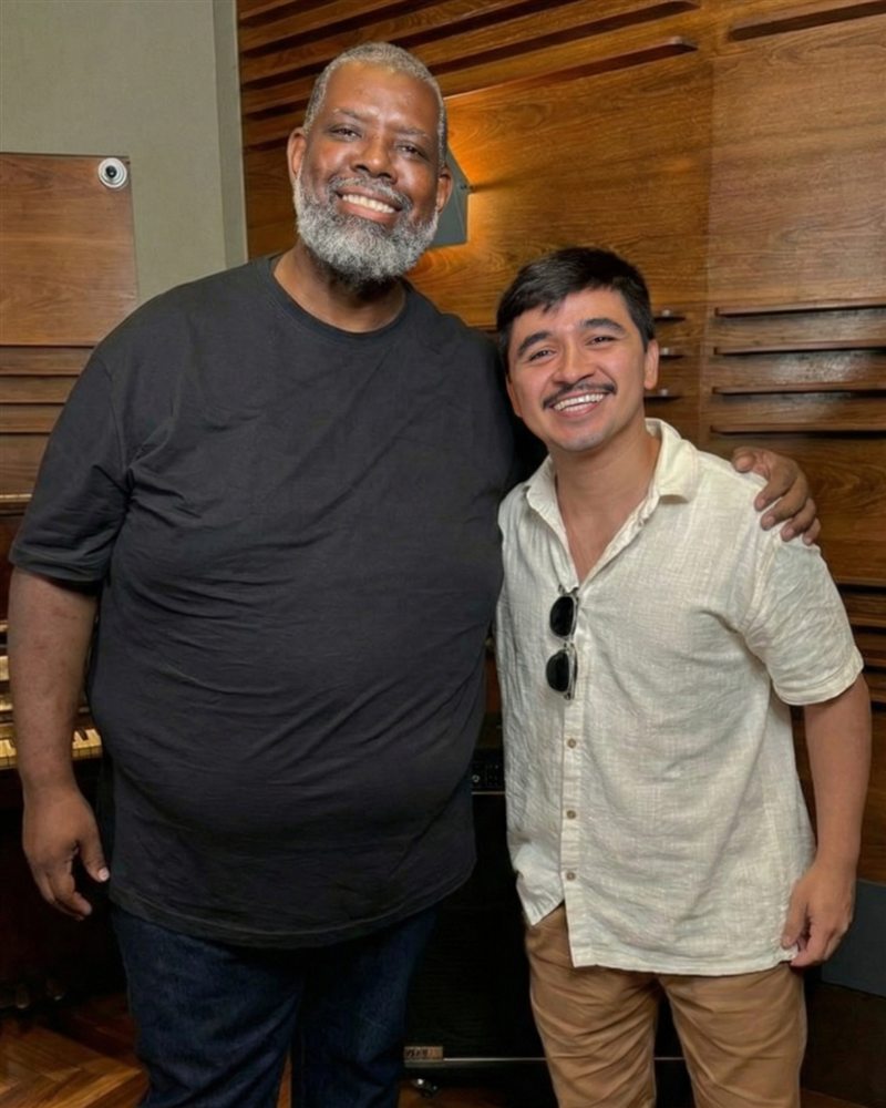 Carlos Jr. com Péricles